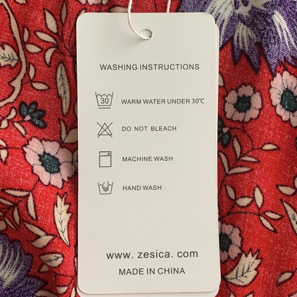 ZESICA Wrap Dress Sz: XXL - Picture 7 of 12